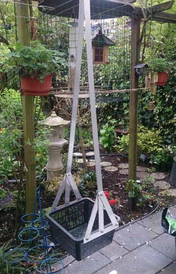 Handige tilhulp voor vijvermandjes in verschillende maten