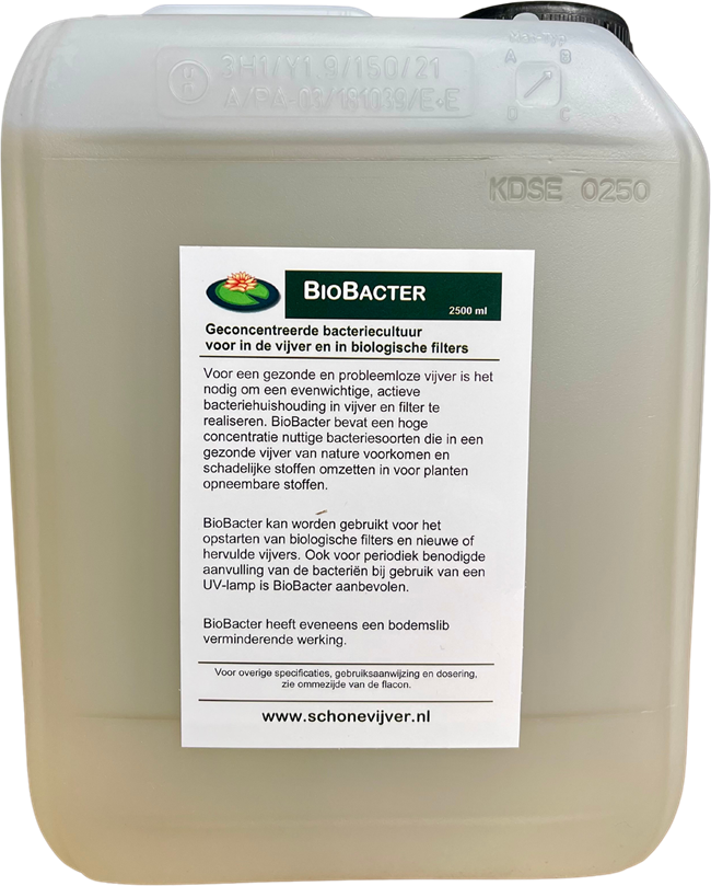 Nuttige bacterien voor vijverfilter, BioBacter